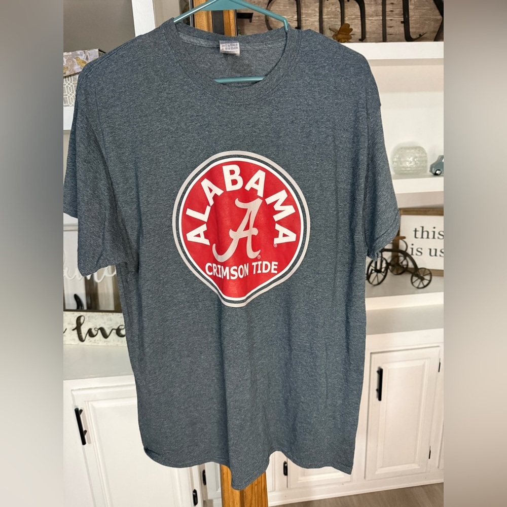 ❤️5/$25 Gray Alabama Crimson Tide T-Shirt